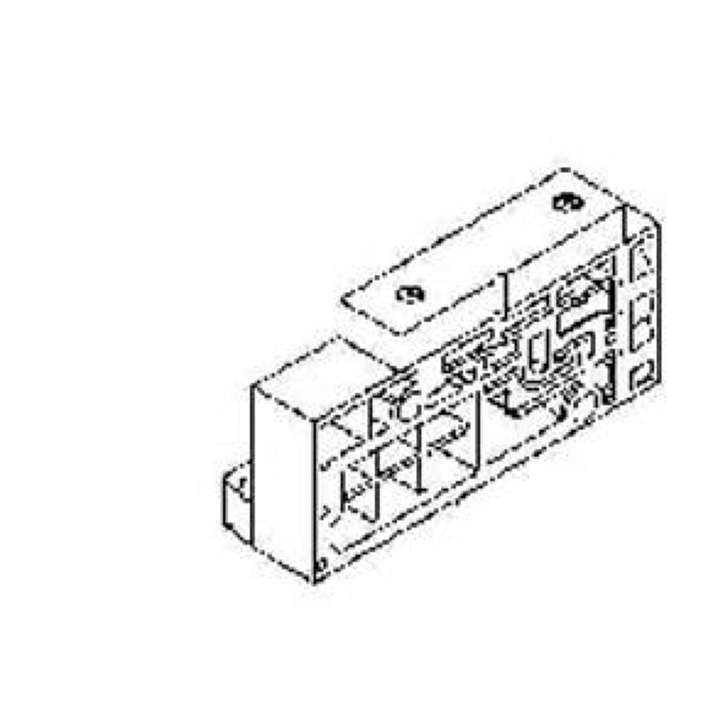SMC SV2000-51D-32AR-C10. Endplatte D-Seite