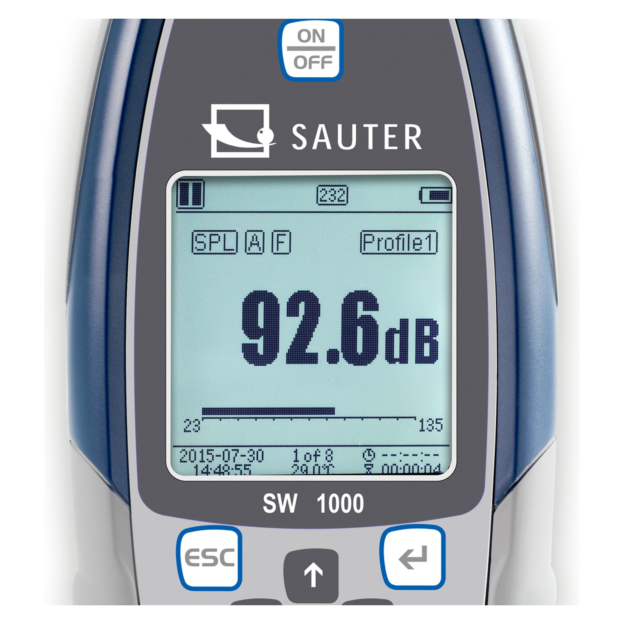Schallpegelmessgerät - SAUTER SW 1000