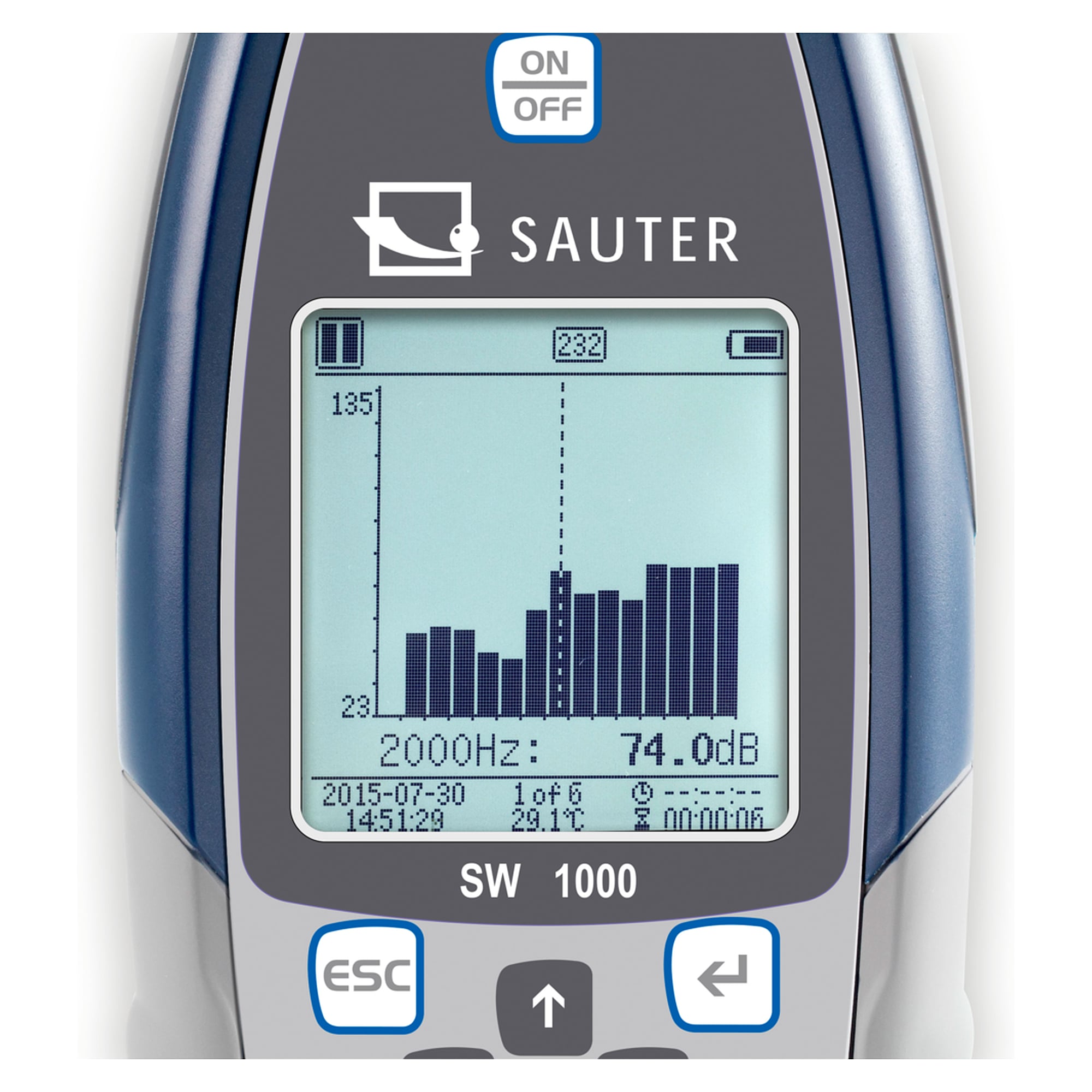 Schallpegelmessgerät - SAUTER SW 1000