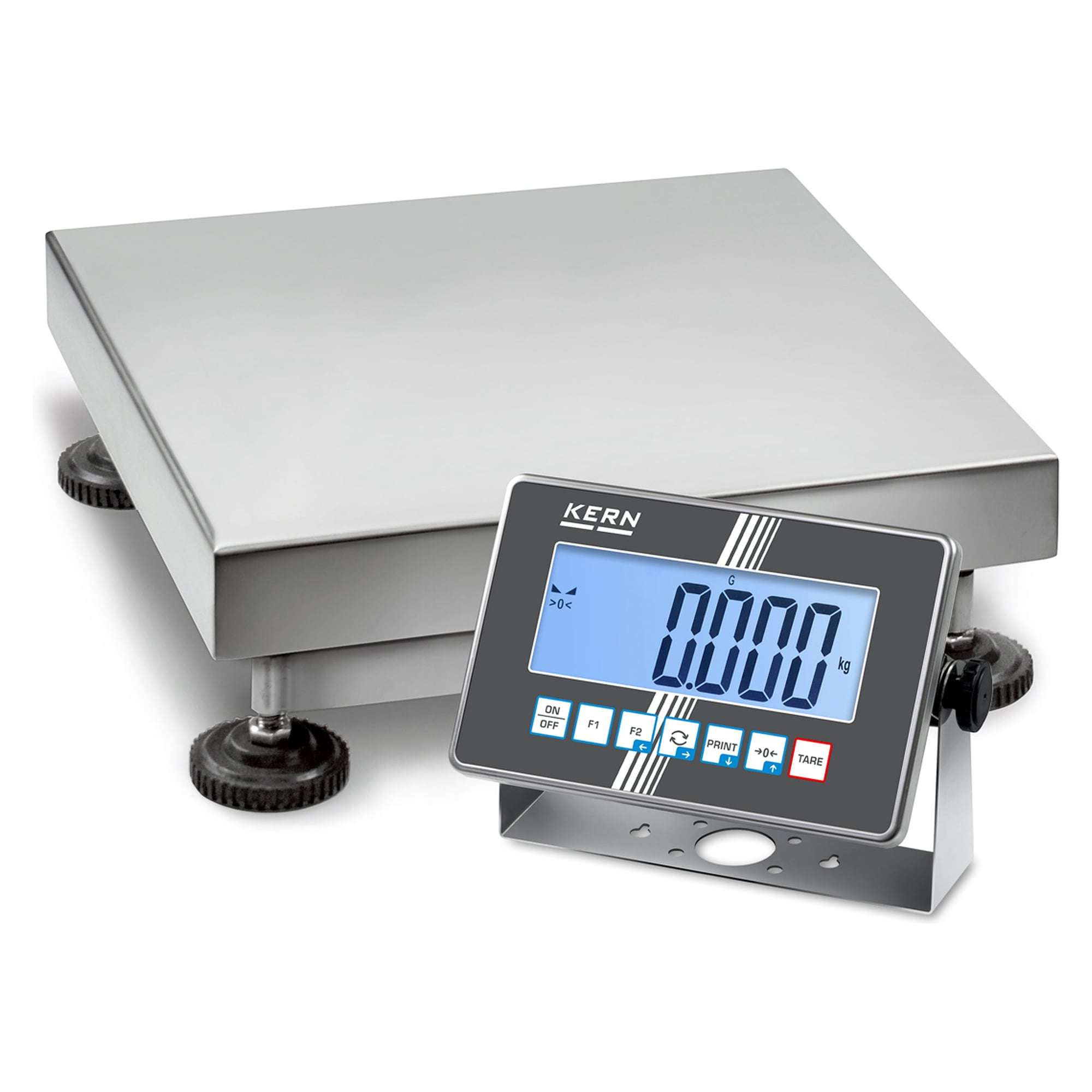 IoT-Line Edelstahl-Plattformwaage 60 kg Ablesbarkeit 0,005 kg - KERN SXC 60K-3