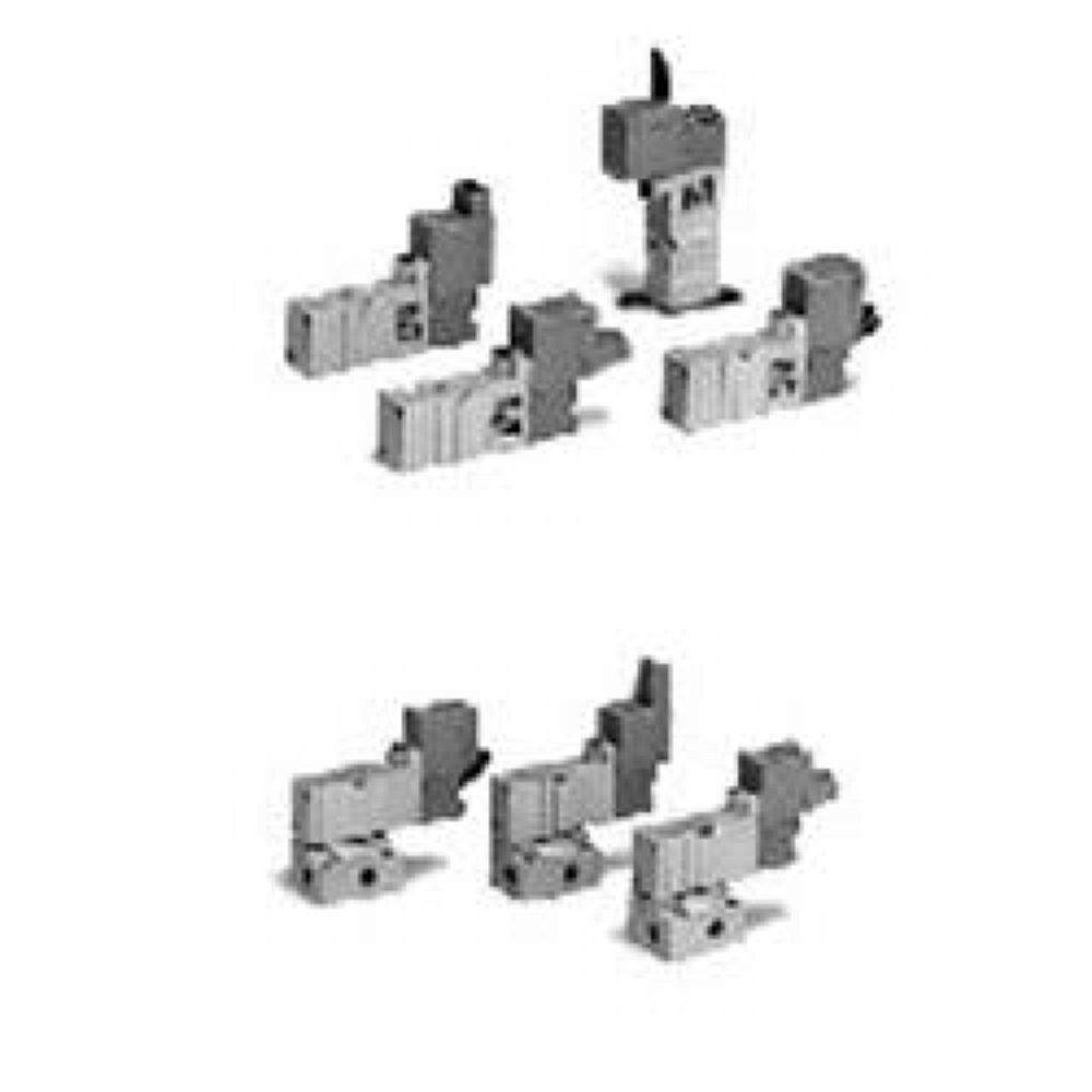 SMC SYJ314M-5LOU-Q. SYJ300, 3/2-Wege-Magnetventil mit weichdichtendem Schieber, alle Typen