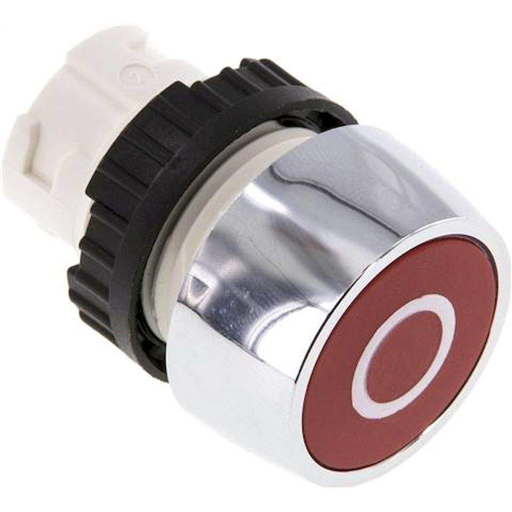 Airtec T 2211 ROT R. Betätigeraufsatz 22mm, Drucktaster (rot mit weißem Kreis)