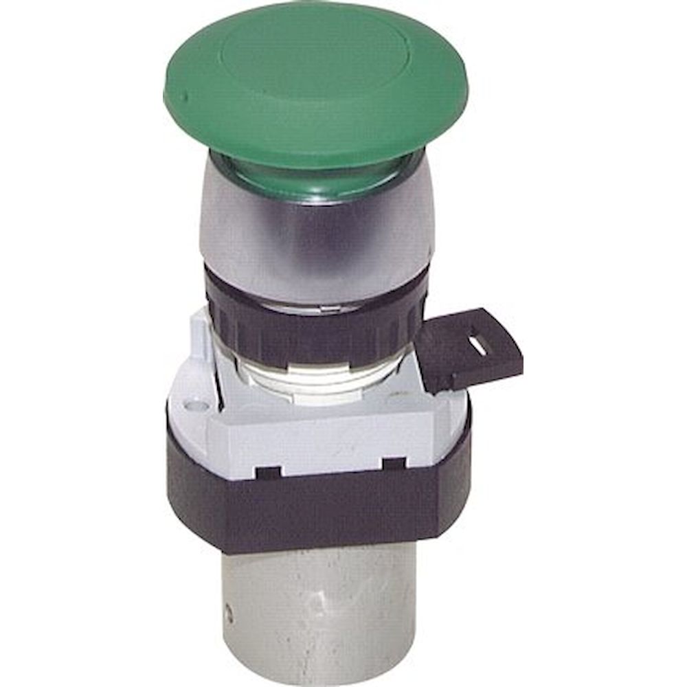 Airtec T 22 312 GRUN. 3/2-Wege Pilztaster-Ventil, grün (22,5mm), M5