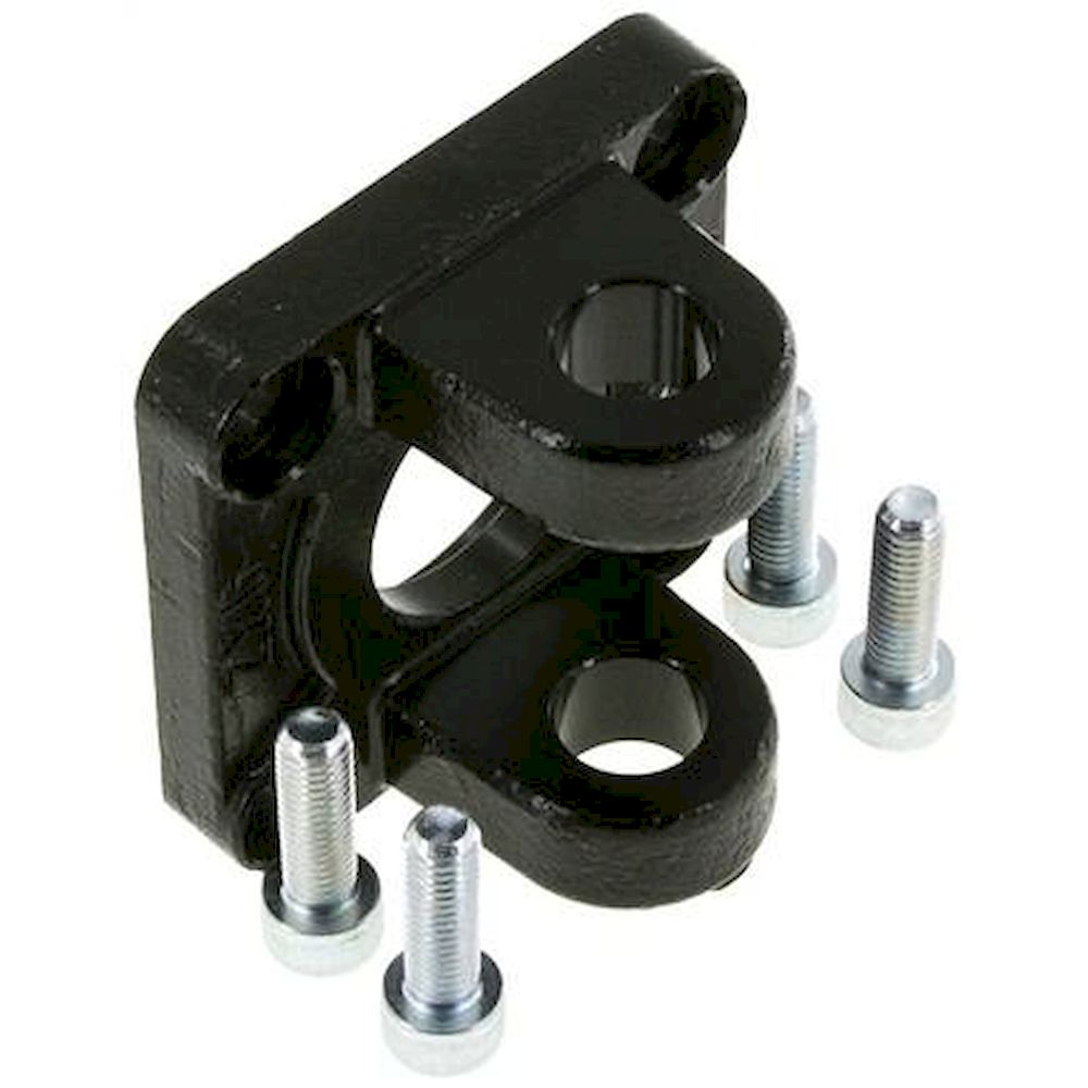 TC 63 ST. ISO 15552-Yoke swivel fastening 63 mm, Burnished steel