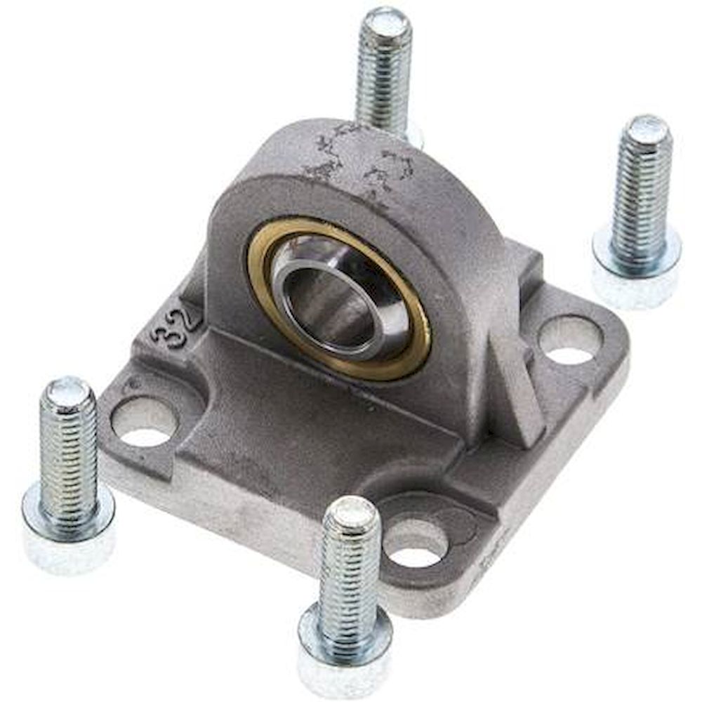 TE 32 ALU. ISO15552-Laschenschwenkbefestigung (sphär) 32mm Aluminium