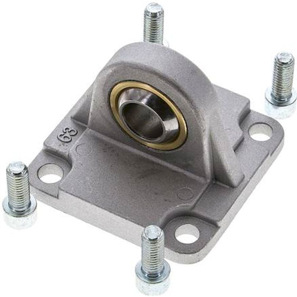 TE 63 ALU. ISO15552-Laschenschwenkbefestigung (sphär) 63mm Aluminium