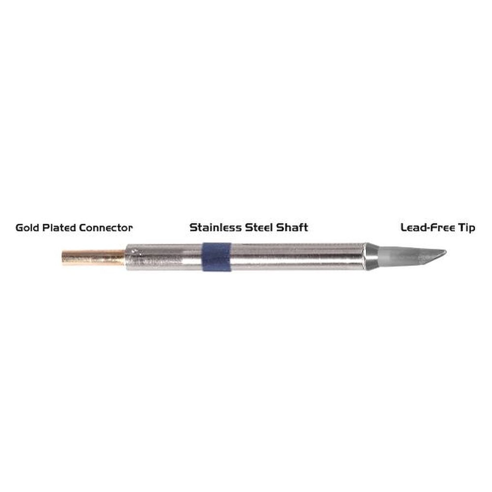 Thermaltronics K60DS023. Soldering tip hoof shape 60° 3,10mm (0,122")