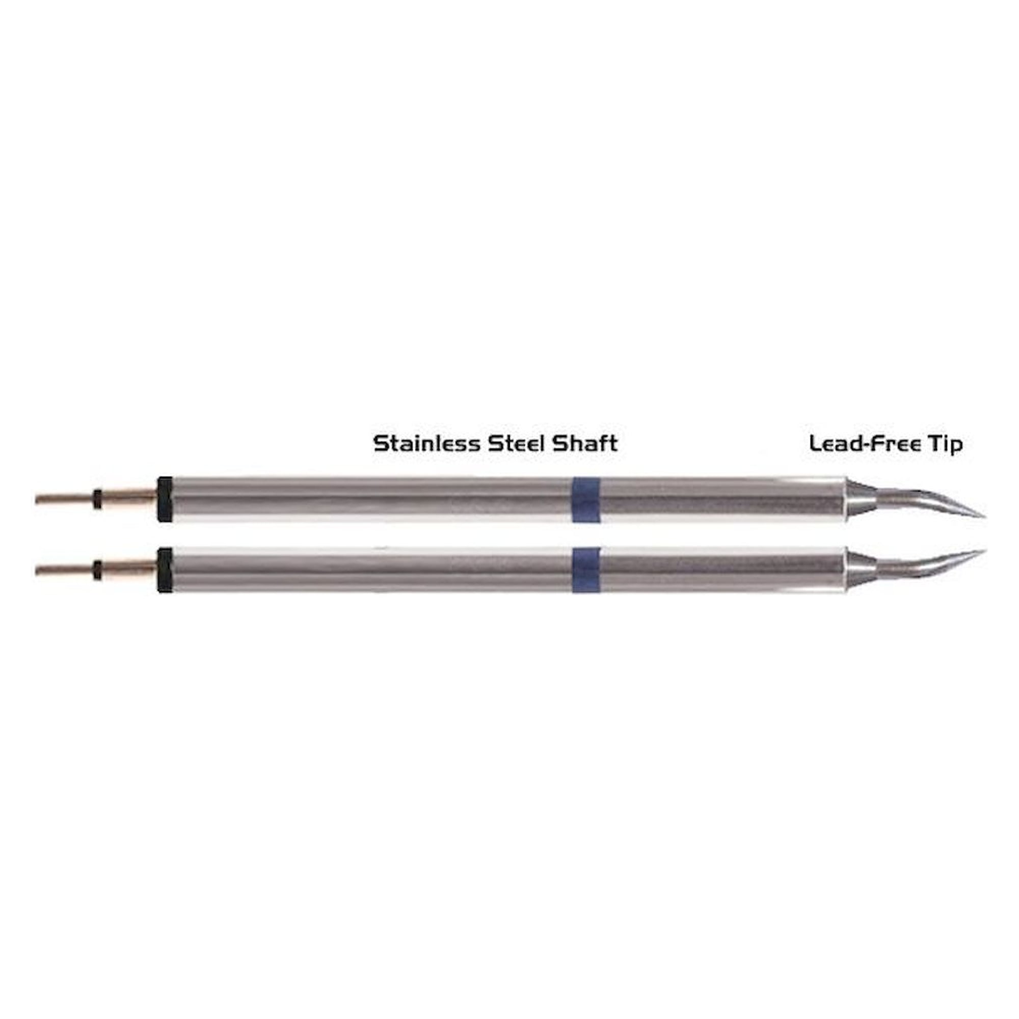 Thermaltronics K60TZ004. Pinzetten-Paar gebogen 30° Sharp 0,4mm (0,016")