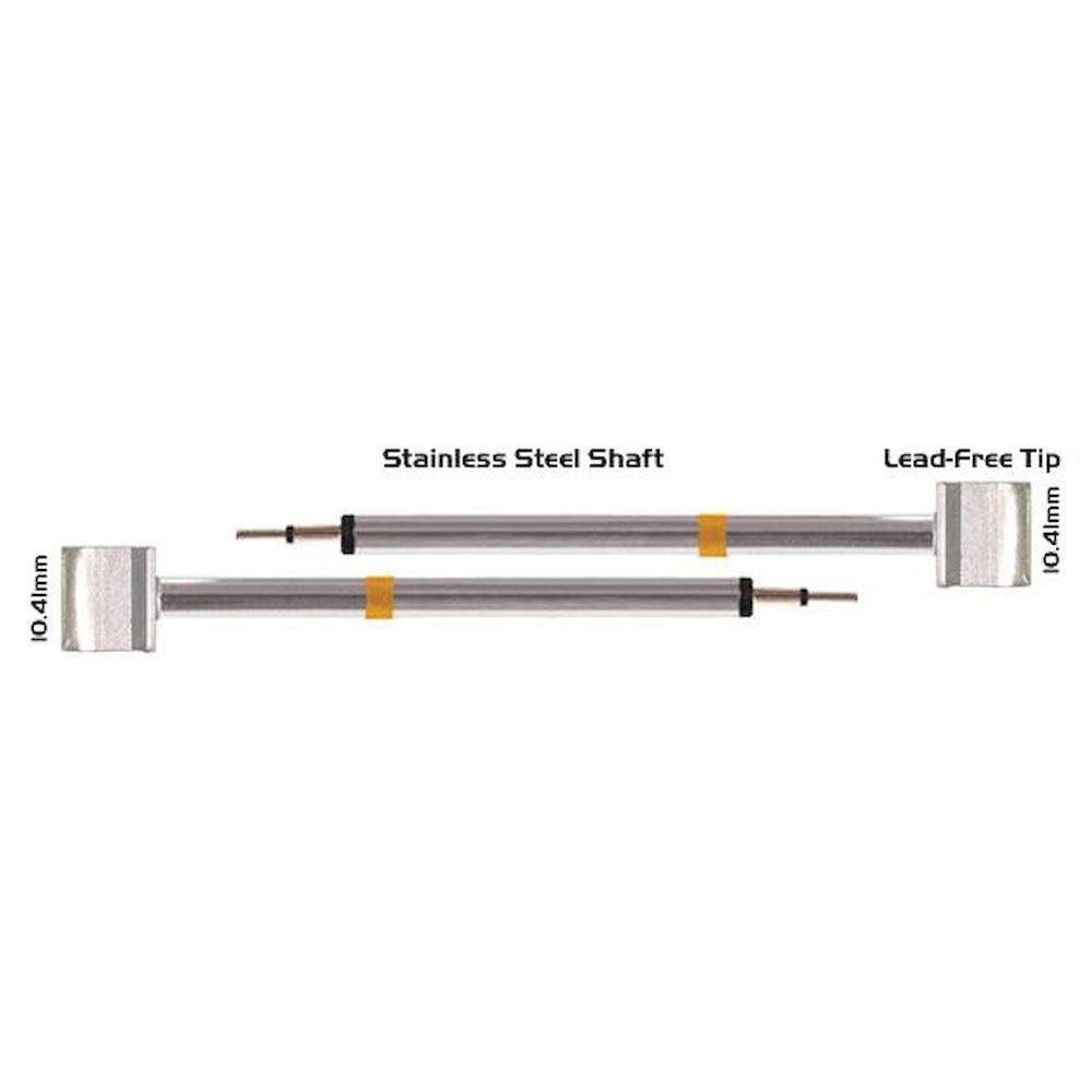 Thermaltronics K70TZ100. pair of tweezers blade 10,41mm (0,41")