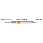 Thermaltronics K75BVF010. Soldering tip bevelled 60° 1,00mm (0,04"), only bevelled surface tinned