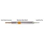 Thermaltronics K75BVF020. Soldering tip bevelled 45° 2,00mm (0,08"), only bevelled surface tinned