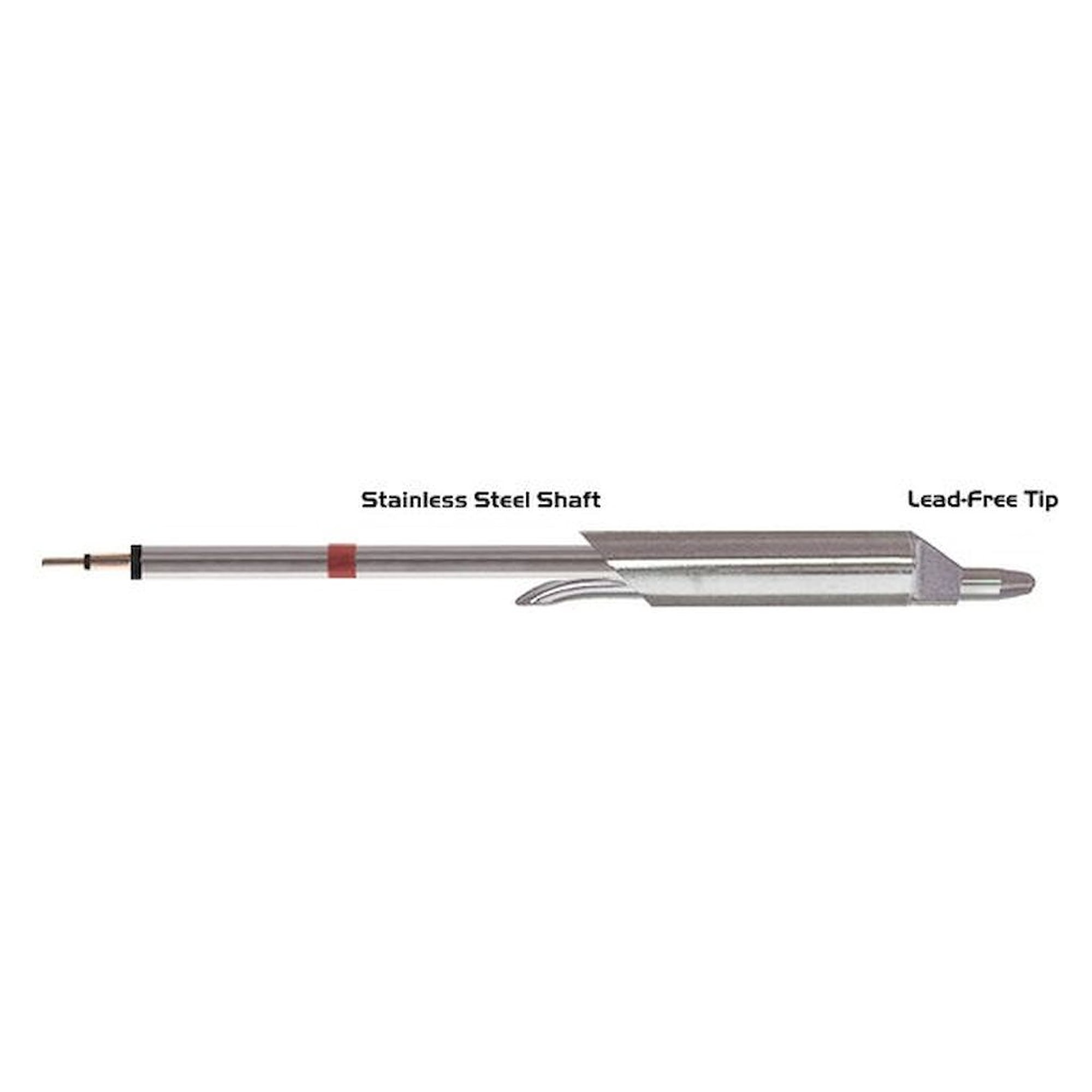 Thermaltronics K80Dt003L. Desoldering tip D-Inside 0.80mm (0.03"), long range
