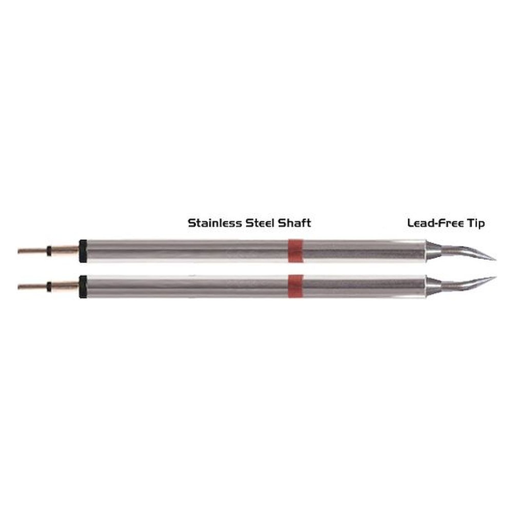 Thermaltronics K80TZ004. Pinzetten-Paar scharf gebogen 30° 0,4mm (0,016")