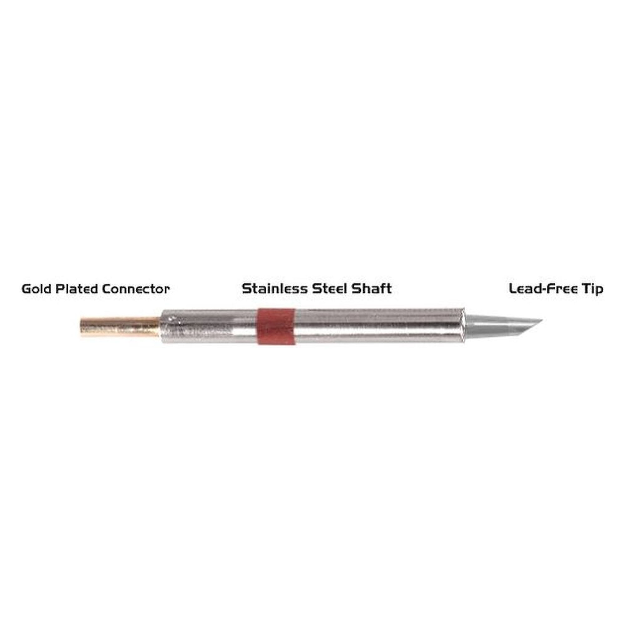 Thermaltronics K80WV031. Lötspitze Huf-Form w/Dent 60° 3,10mm (0,122")