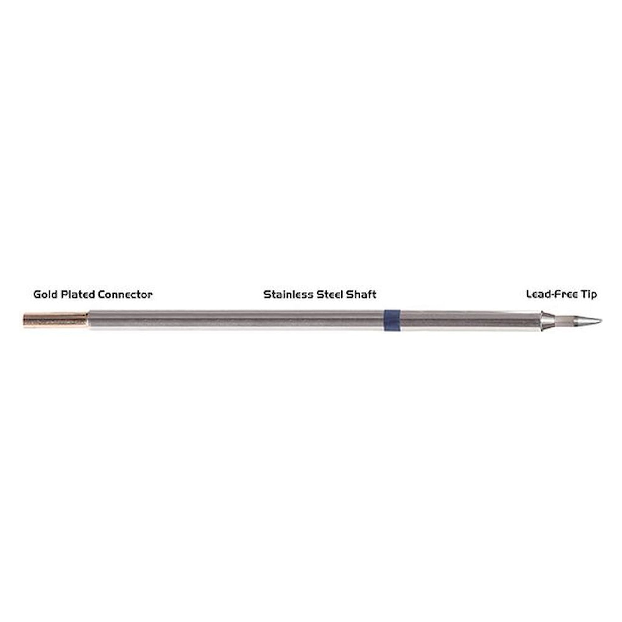 Thermaltronics M6BV350. Soldering tip bevelled 60° 1.78mm (0.07")
