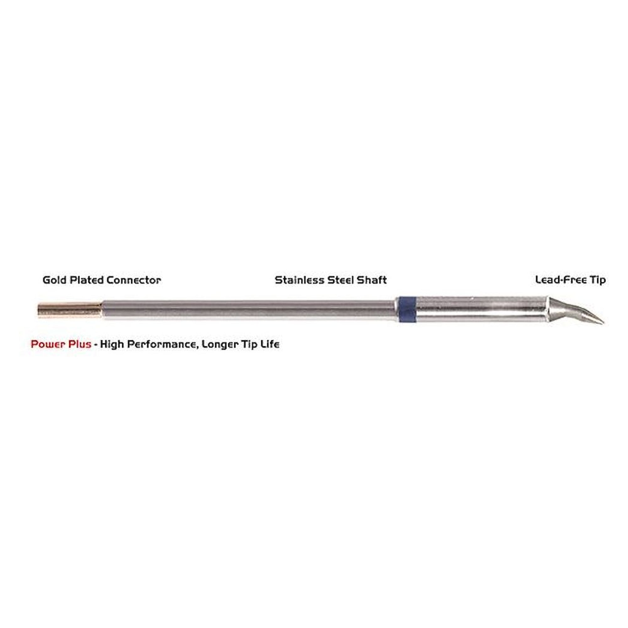 Thermaltronics M6CB012H. Lötspitze Meißel 30° 1,2mm (0,05"), Power Plus