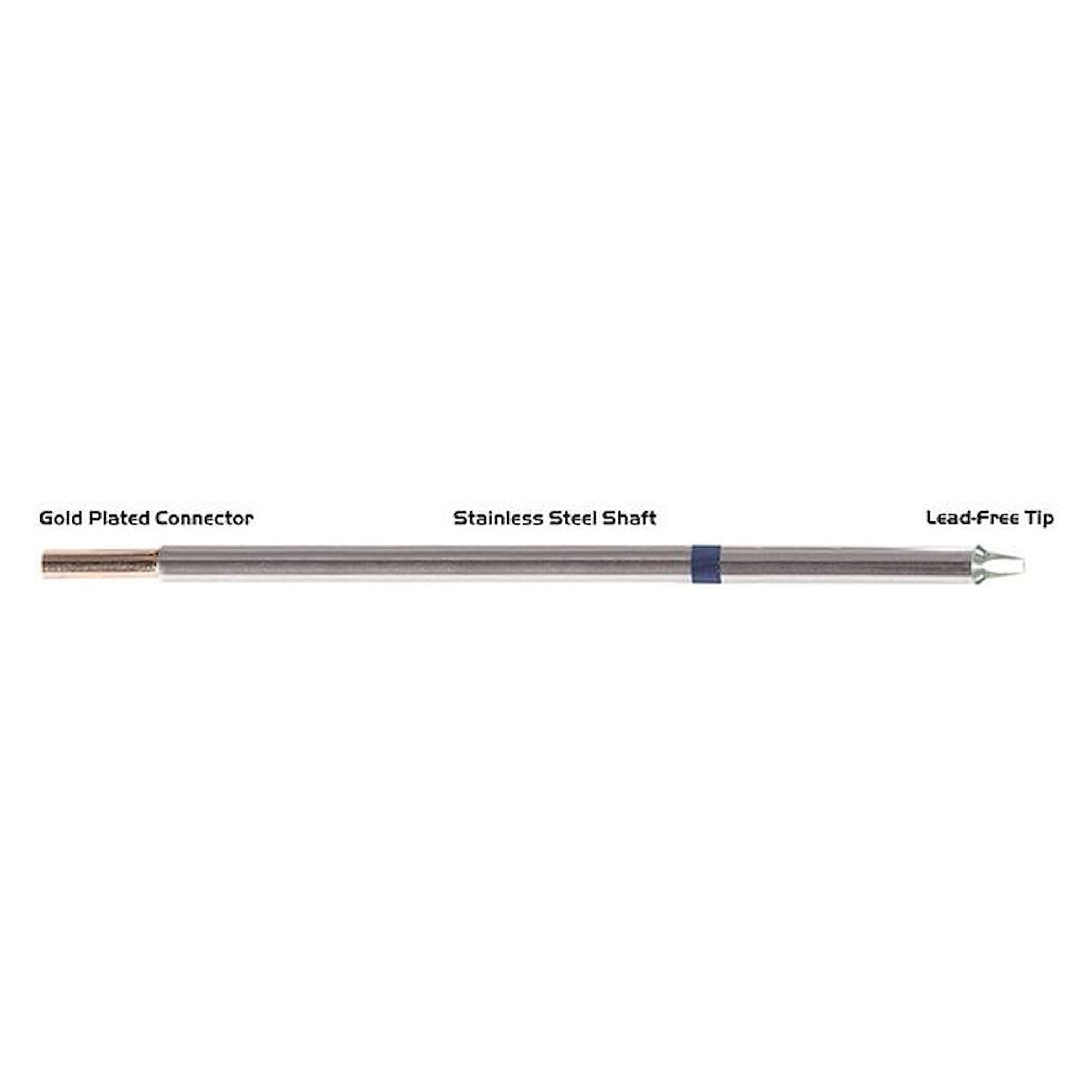 Thermaltronics M6CP201. Soldering tip chisel 30° 1,80mm (0,07")