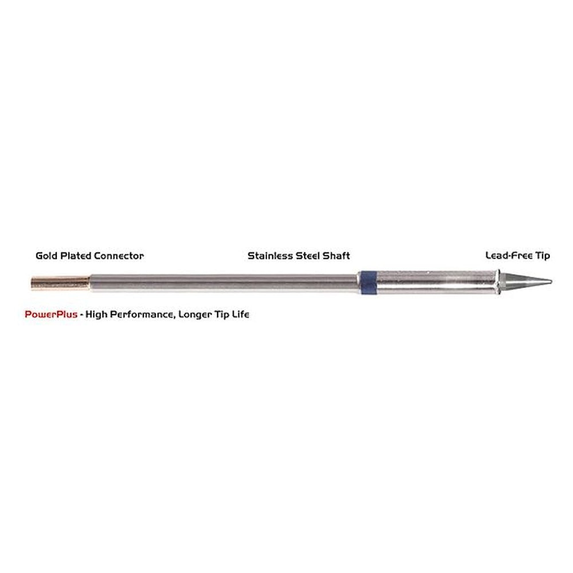Thermaltronics M6CP303H. Soldering tip conical 1,0mm (0,04"), Power Plus