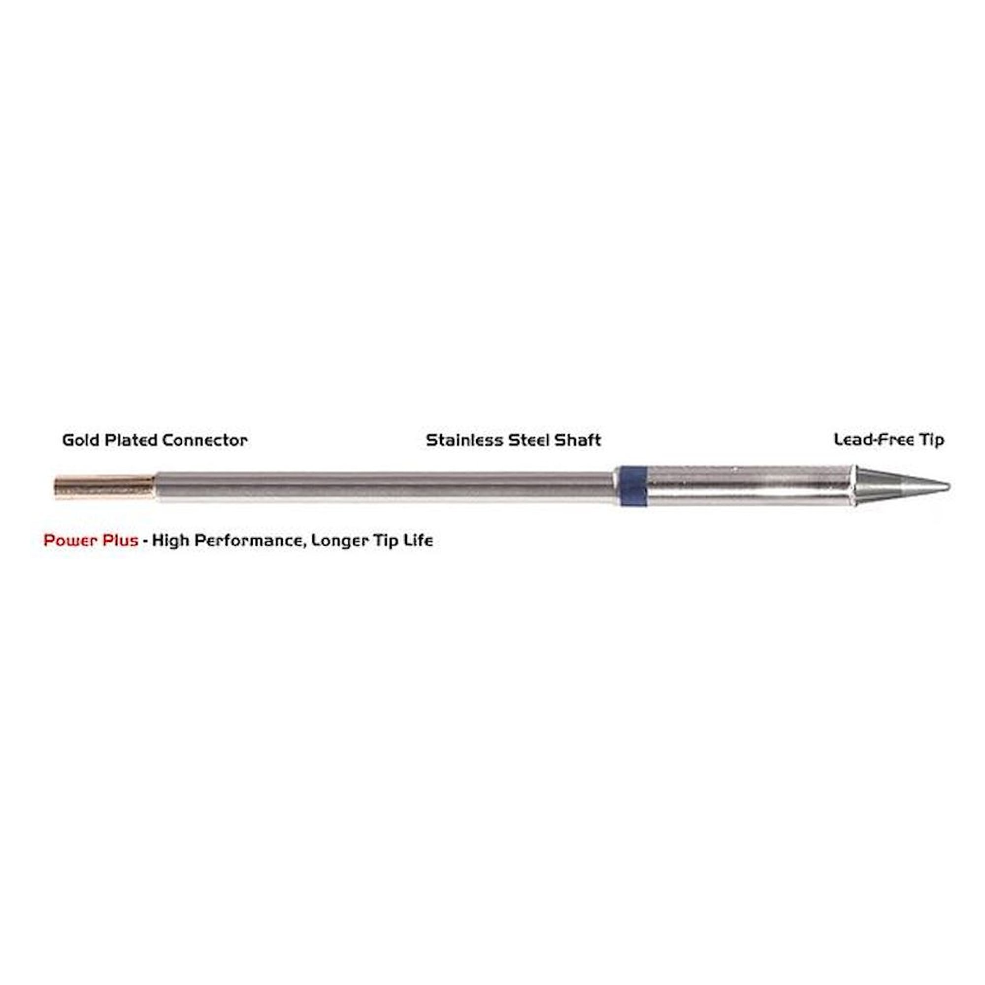 Thermaltronics M6CS014H. Soldering tip conical 1,4mm (0,055"), Power Plus