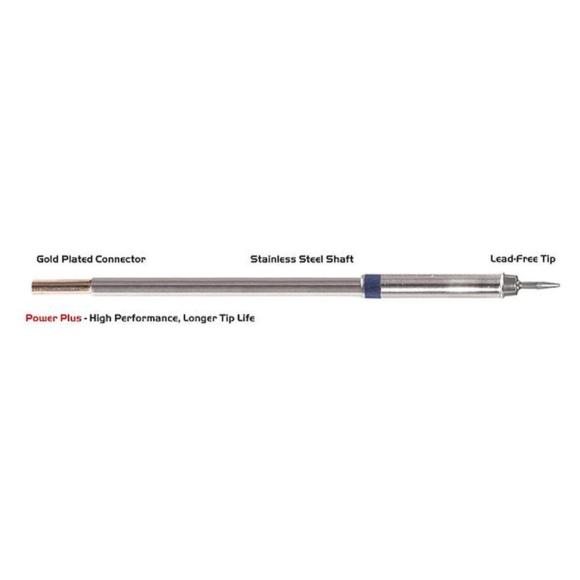 Thermaltronics M6CS151H. Soldering tip conical 1,0mm (0,04"), Power Plus