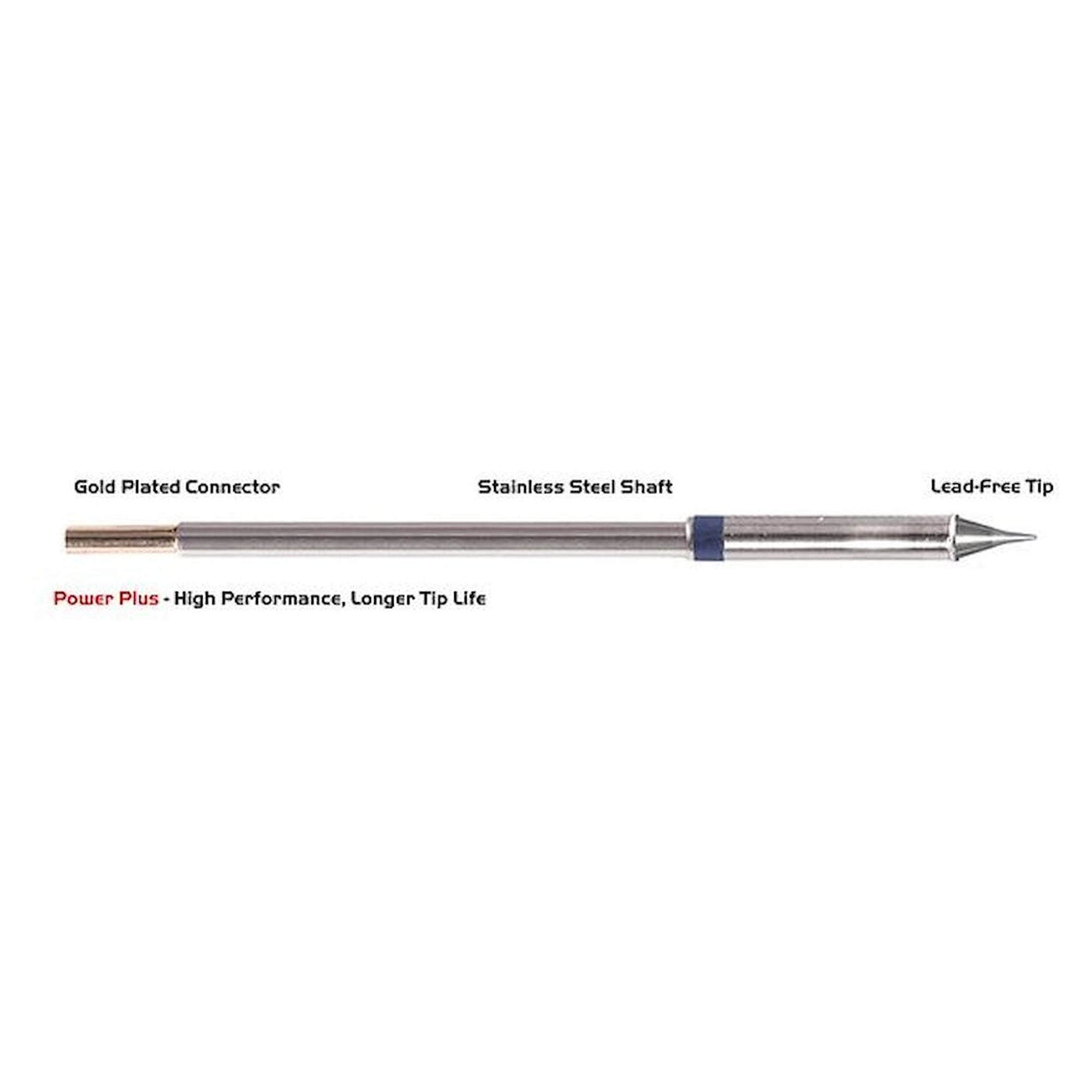 Thermaltronics M6CS152H. Soldering tip conical 0,5mm (0,02"), Power Plus