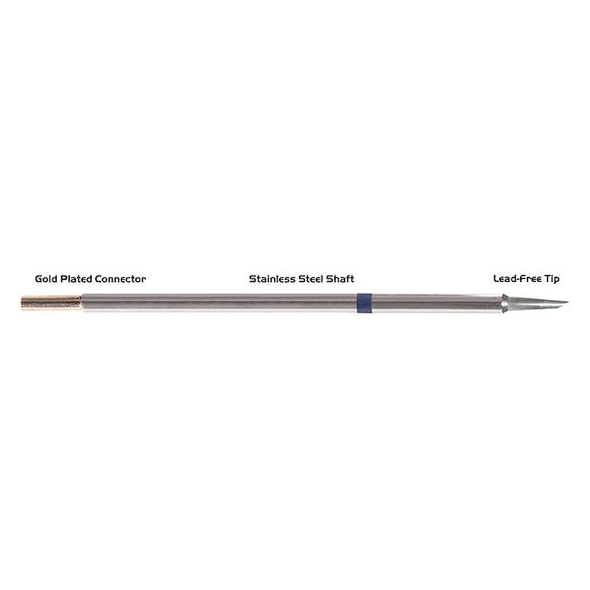 Thermaltronics M6DS529. Soldering tip hoof shape 60° 1,52mm (0,06")