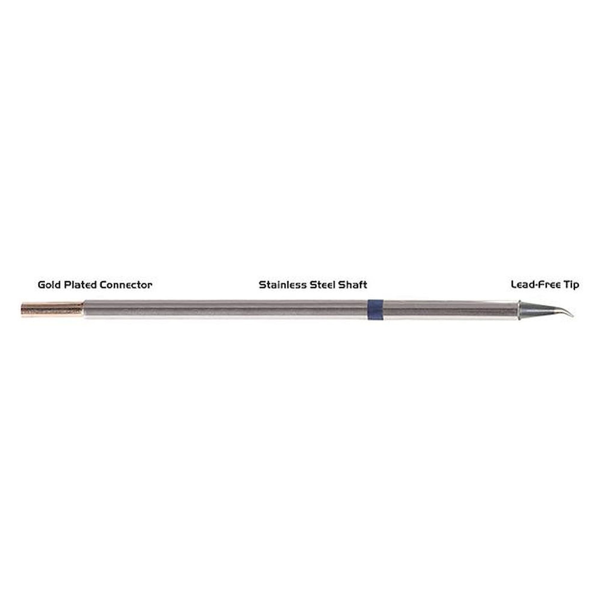 Thermaltronics M6SB276. Lötspitze scharf gebogen 30° 0,5mm (0,02")