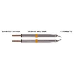 Thermaltronics M70TZ010B. pair of tweezers chisel 1,00mm (0,04")