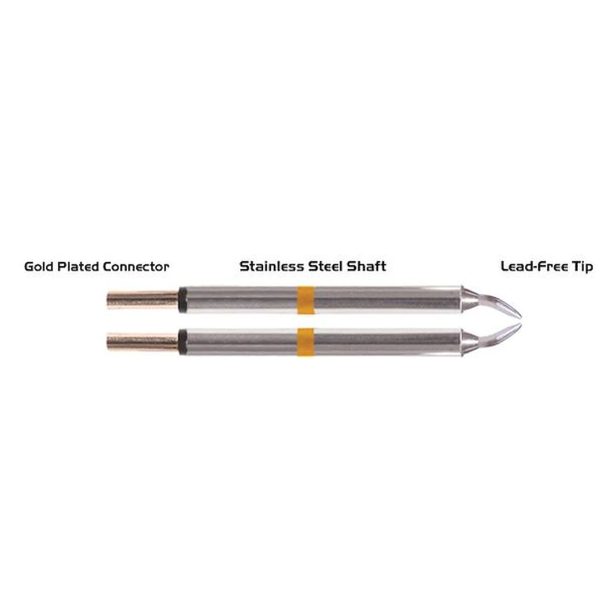 Thermaltronics M70TZ015. pair of tweezers chisel 1,5mm (0,06")