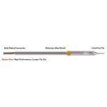 Thermaltronics M7BVF010H. Soldering tip bevelled 60° 1,00mm (0,04"), only bevelled surface tinned, Power Plus