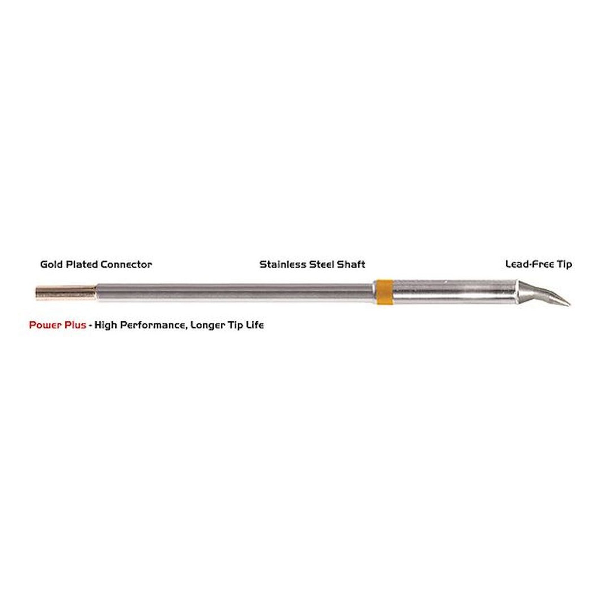 Thermaltronics M7CB012H. Soldering Tip Chisel 30° 1.2mm (0.05"), Power Plus