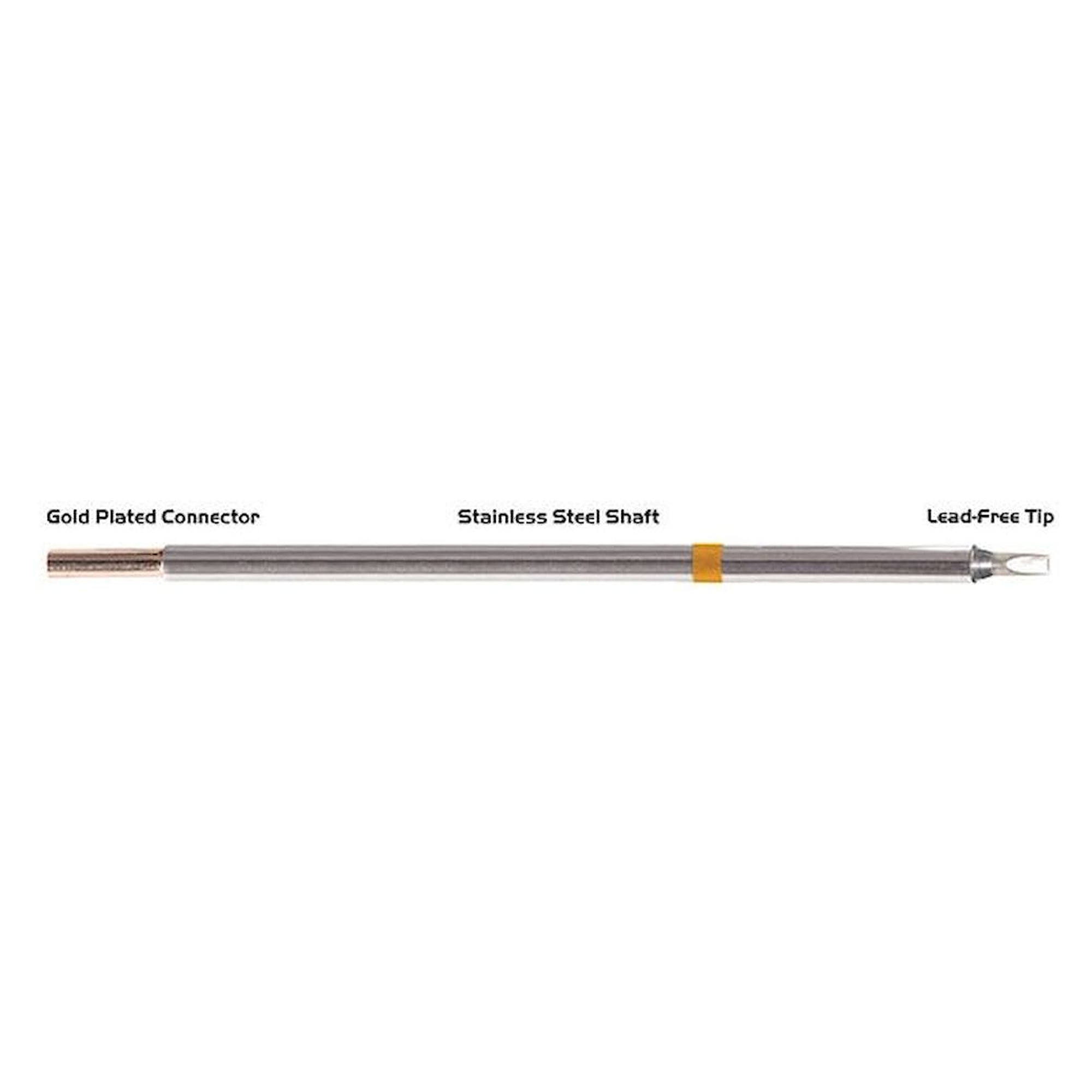 Thermaltronics M7CH175. Soldering Tip Chisel 30° 2.5mm (0.10")