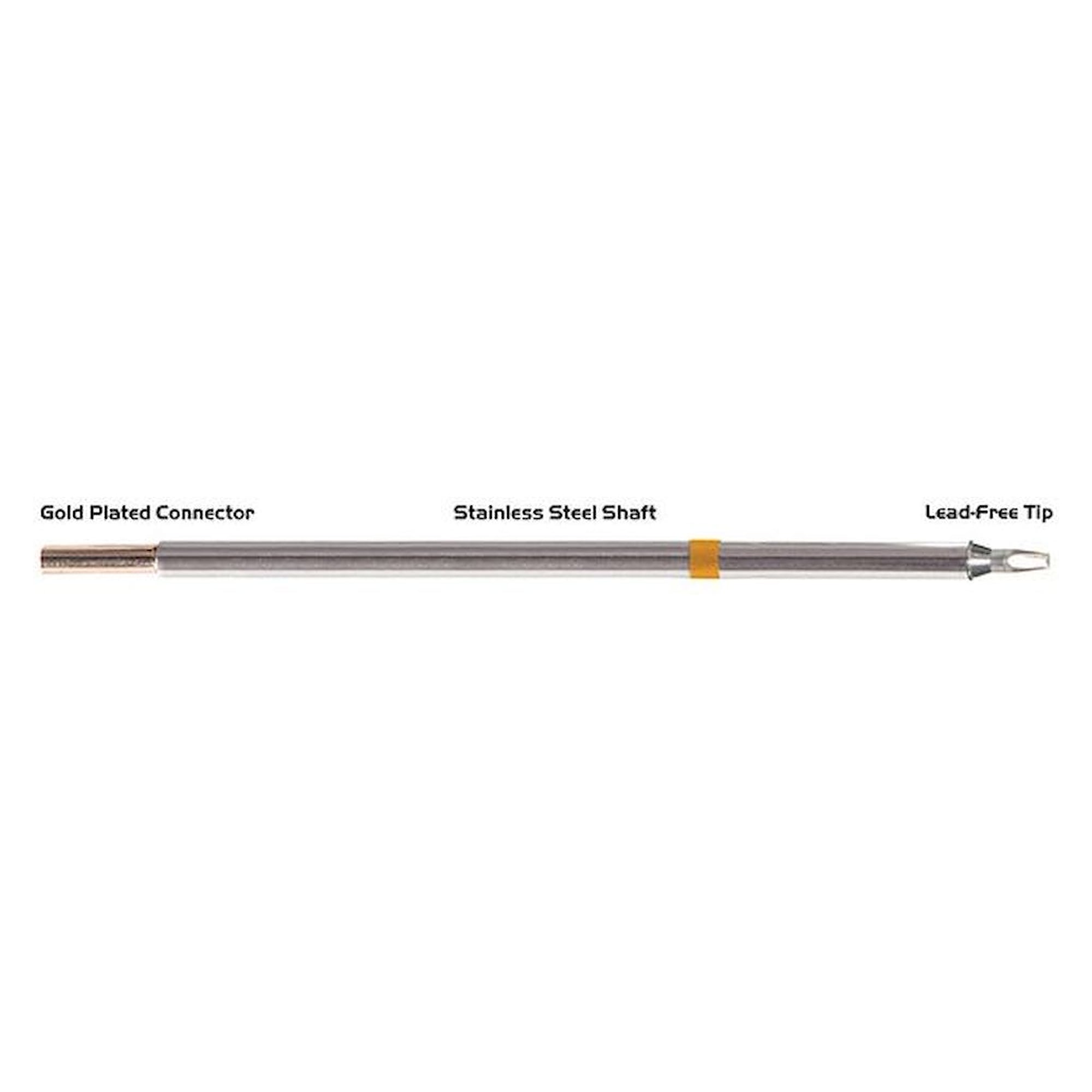 Thermaltronics M7CH176. Soldering tip chisel 30° 1,78mm (0,07")