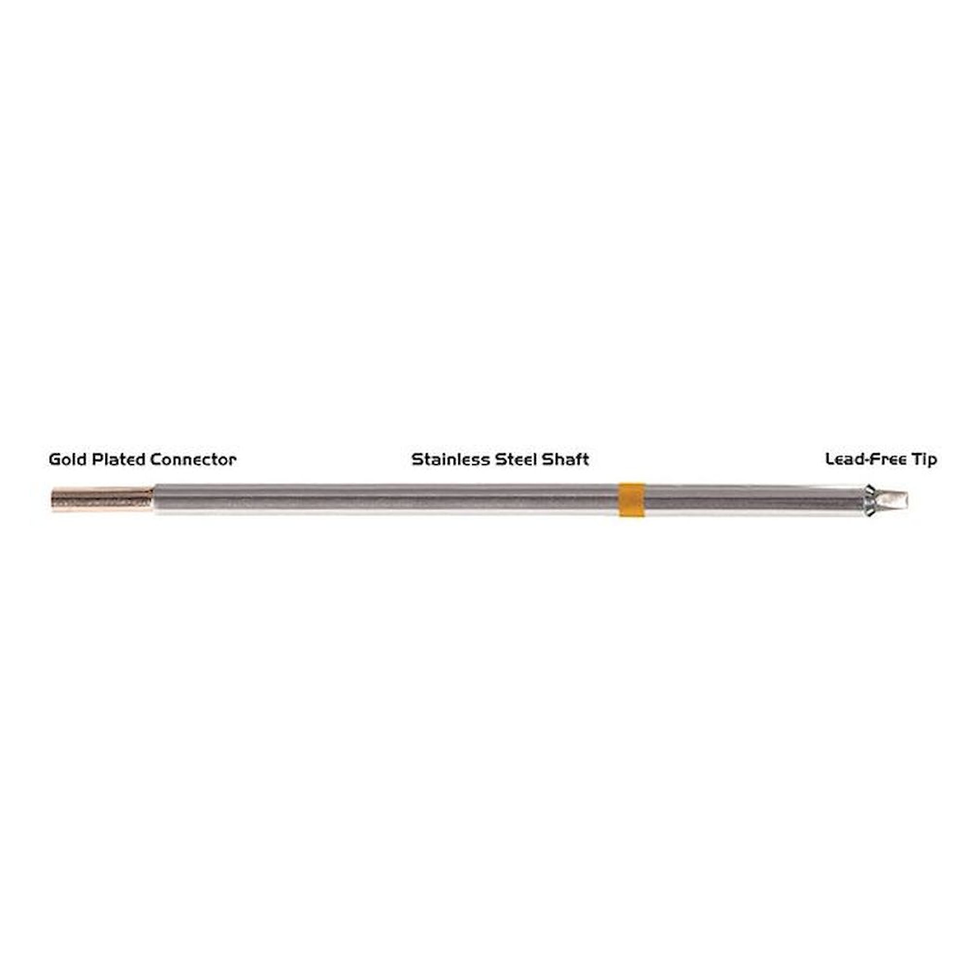 Thermaltronics M7CP200. Soldering Tip Chisel 30° 2.5mm (0.10")