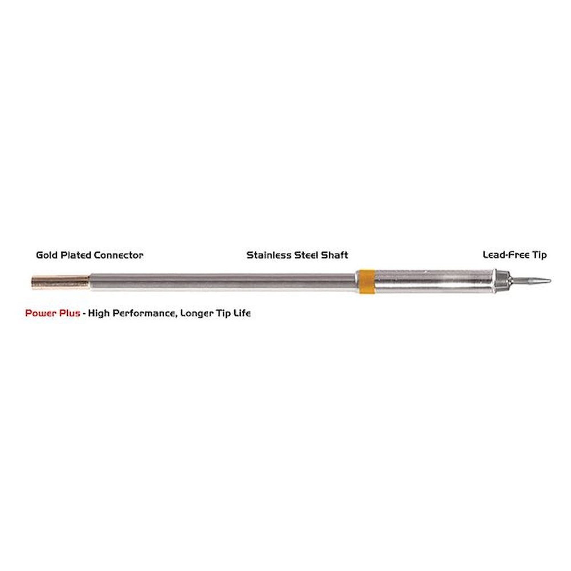 Thermaltronics M7CS151H. Soldering tip conical 1,0mm (0,04"), Power Plus