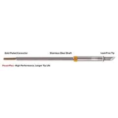 Thermaltronics M7K100H. Soldering tip knife shape 4.50mm (0.177"), Power Plus