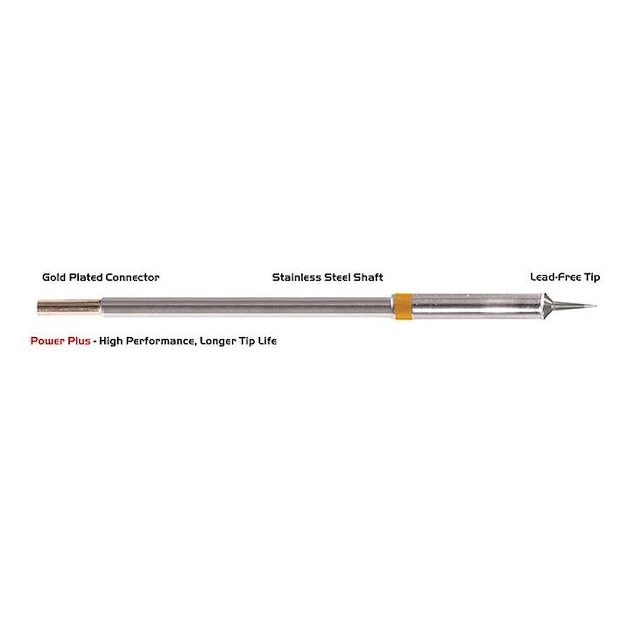 Thermaltronics M7MF375H. Soldering Tip Soldering Tip Micro Fine 0.25mm (0.01"), Power Plus