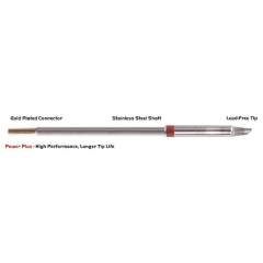 Thermaltronics M8BV030H. 45° 3.00mm (0.12"), Power Plus, bevelled soldering tip