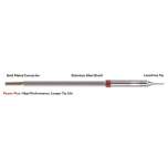 Thermaltronics M8BVF010H. Soldering tip bevelled 60° 1,00mm (0,04"), only bevelled surface tinned, Power Plus