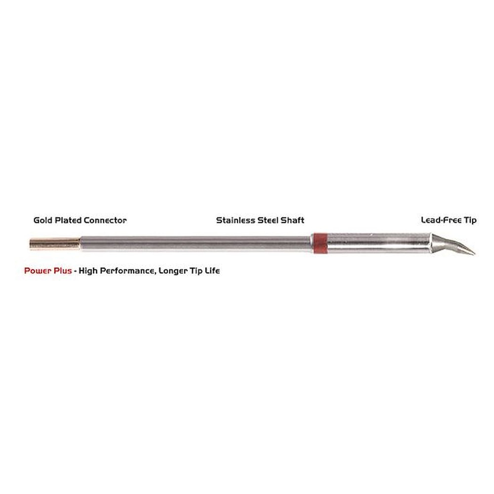 Thermaltronics M8CB012H. Lötspitze Meißel 30° 1,2mm (0,05"), Power Plus