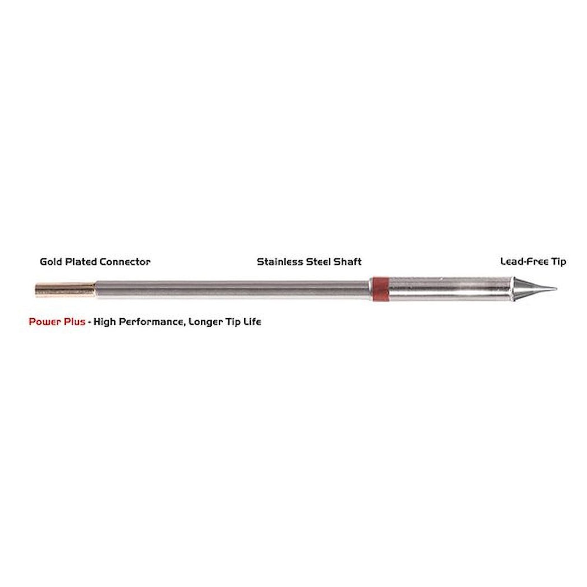 Thermaltronics M8CS152H. Soldering tip conical 0,5mm (0,02"), Power Plus