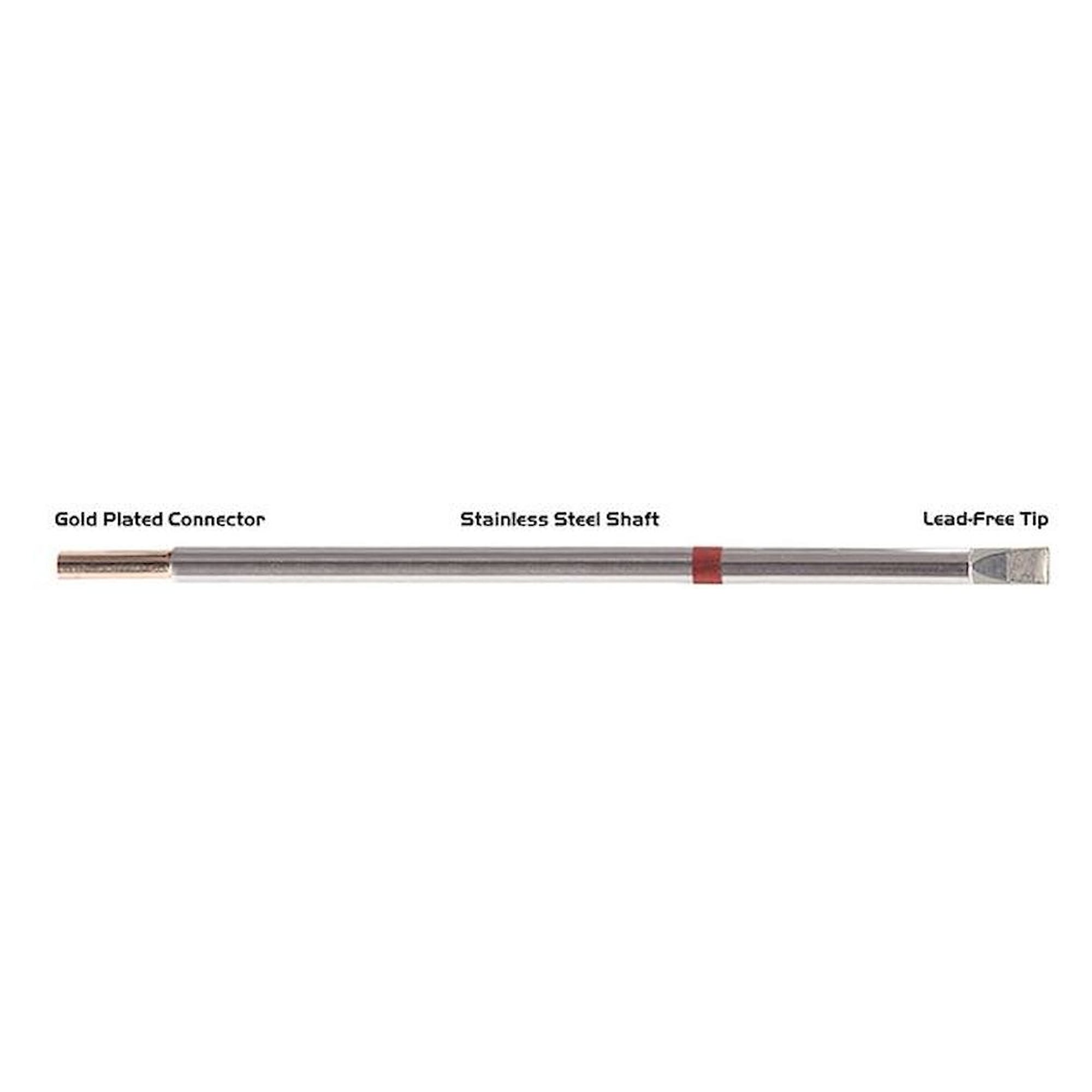 Thermaltronics M8LC650. Soldering tip chisel extra large 5,0mm (0,20")