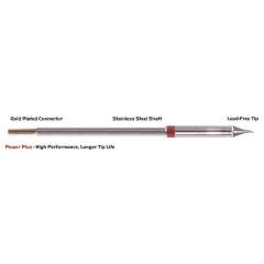 Thermaltronics M8SB275H. Soldering tip sharply bent 30° 0.5mm (0.02"), Power Plus