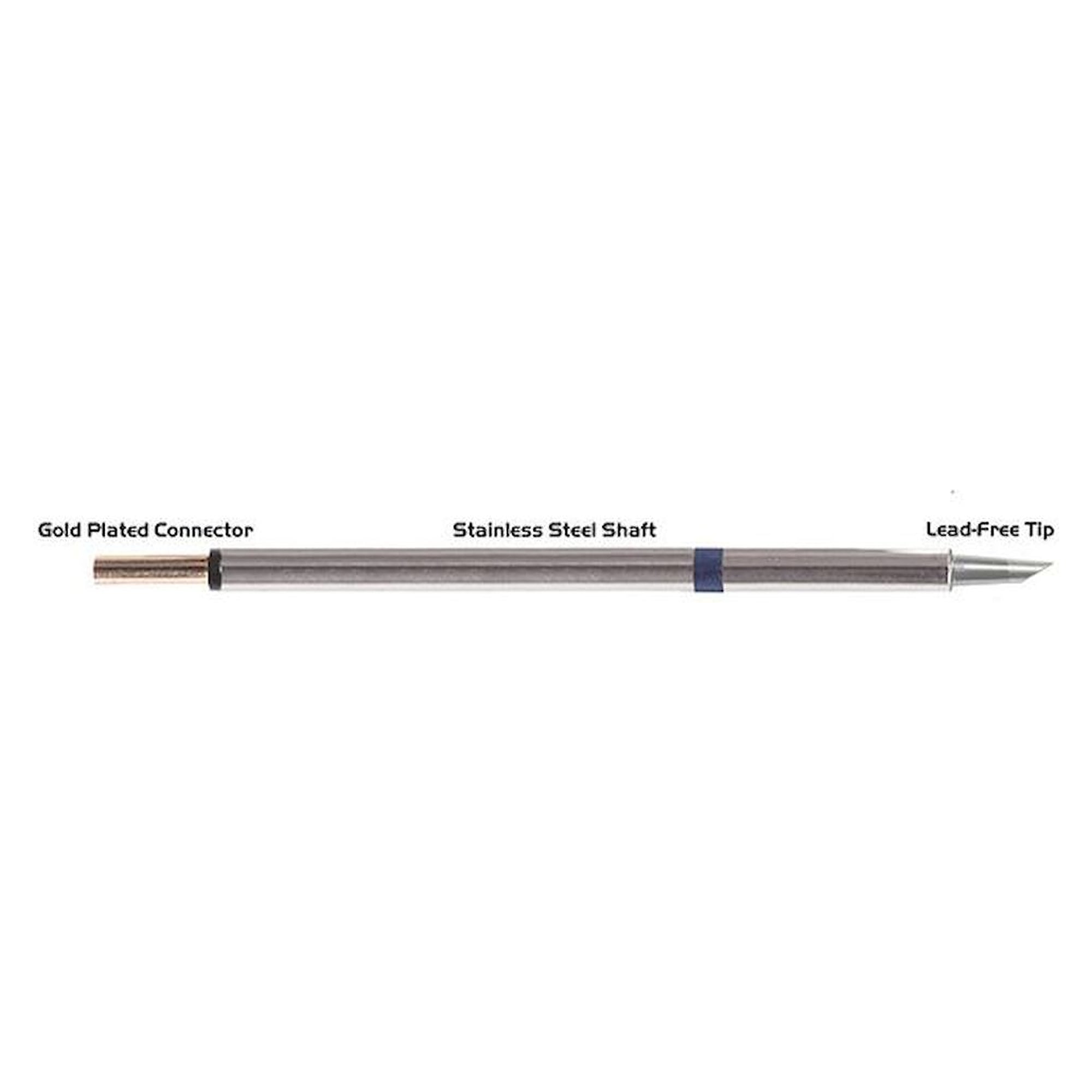 Thermaltronics P60WV031. Lötspitze Huf-Form w/Dent 60° 3,10mm (0,122")