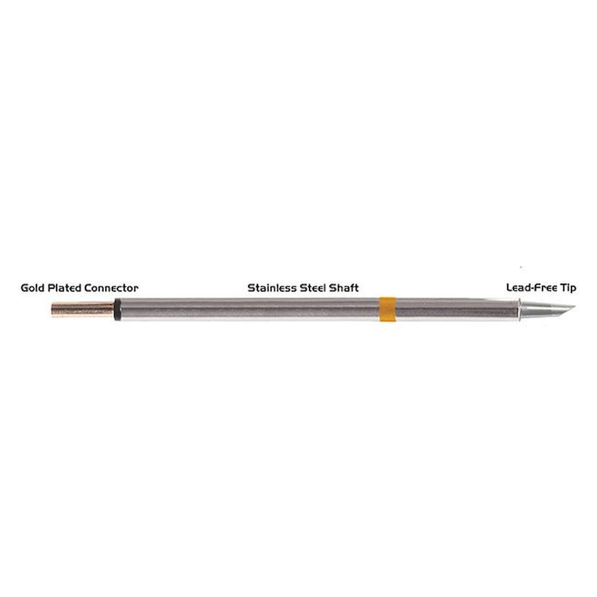 Thermaltronics P75WV031. Lötspitze Huf-Form w/Dent 60° 3,10mm (0,122")