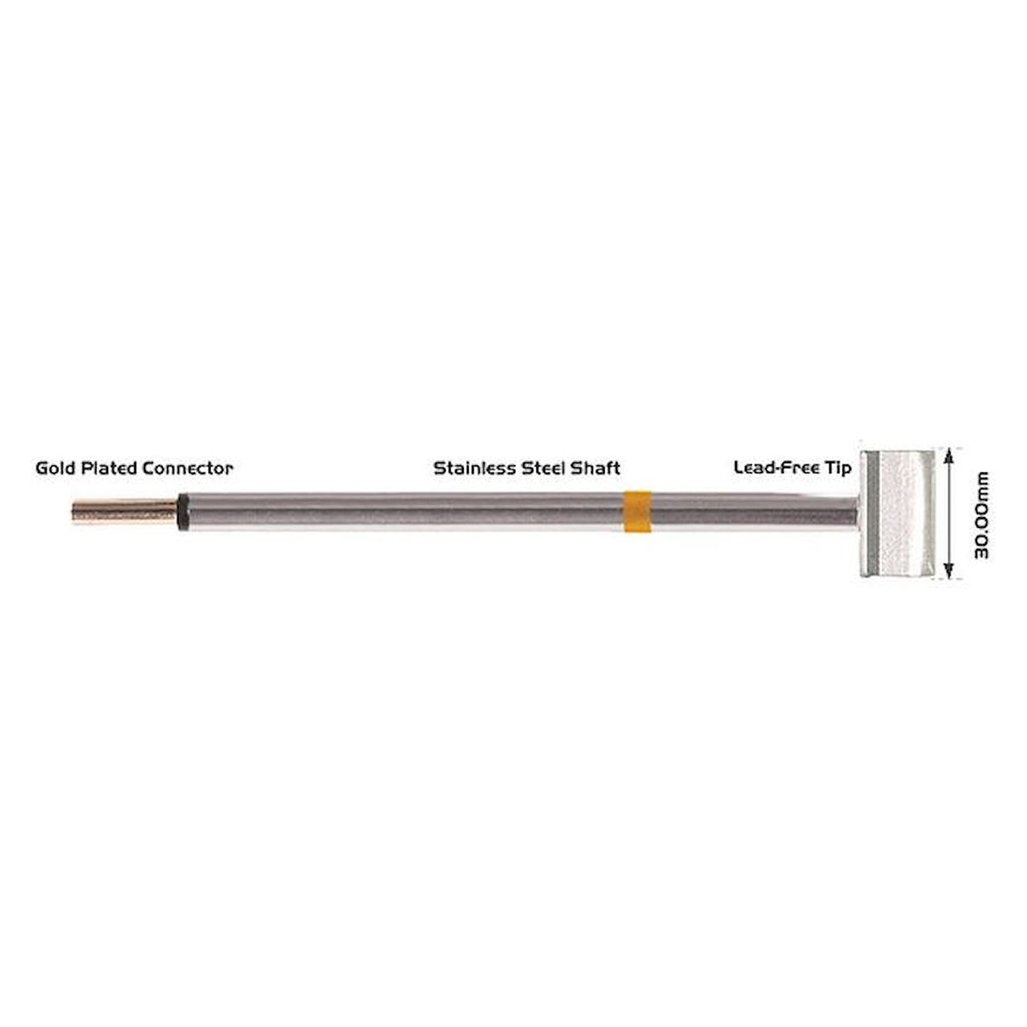 Thermaltronics PM75LB128. Soldering tip Blade 30.0 mm (1.18")