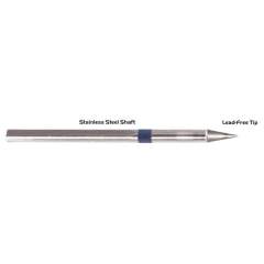 Thermaltronics S60BV007A. Soldering tip bevelled 60° 0.7mm (0.028")