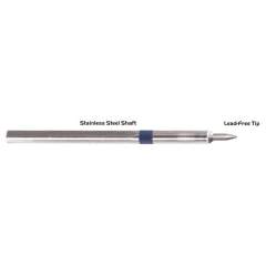 Thermaltronics S60CH008. 30° 0.8mm (0.031") Micro Fine Soldering Tip Chisel