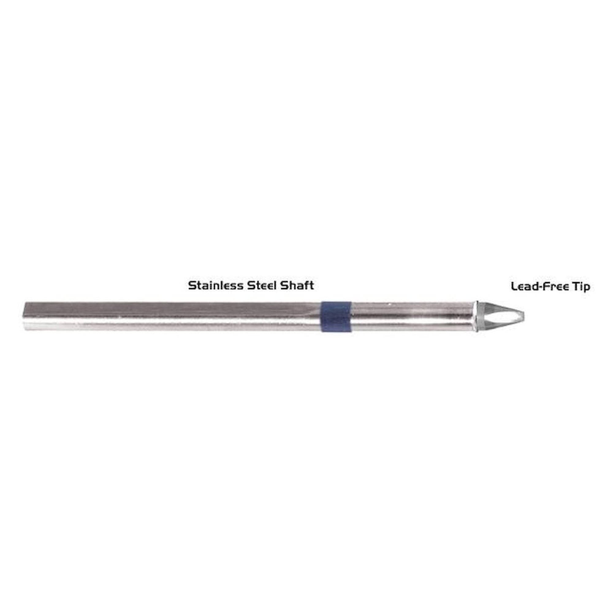 Thermaltronics S60CH018. Soldering tip chisel 30° 1,78mm (0,07")