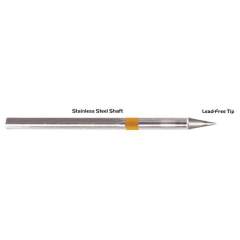 Thermaltronics S75BV007A. Soldering tip bevelled 60° 0.7mm (0.028")